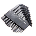 25pcs multi bike bicycle repair hand tool metric SAE inch size short arm black finish L sharp allen hexagon hex key wrench set